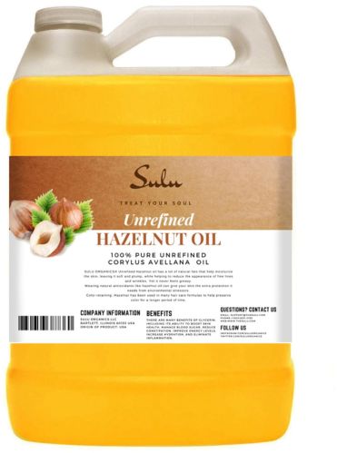 Cold Pressed Hazelnut Oil for Cooking