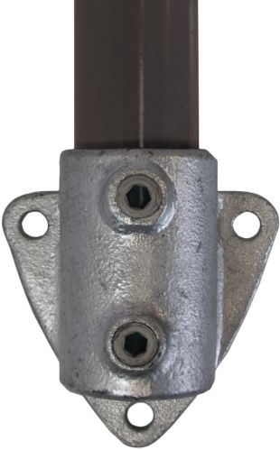 Galvanized Mild Steel Fixing Clamp, Color : Silver