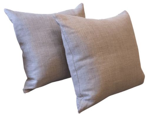 Plain Cotton Cushion Pillow, Color : Brown for Hotel, Home