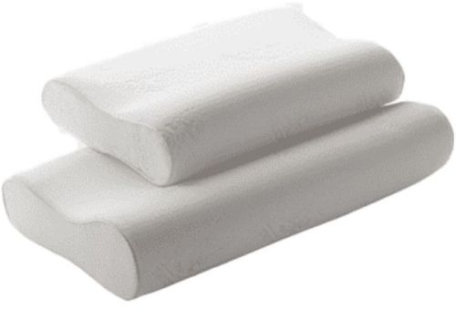 Plain Cotton Memory Pillow, Color : White, Technics : Machine Made