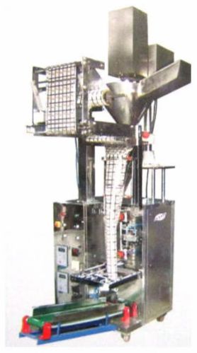 Automatic Mild Steel Pneumatic Pouch Packing Machine, Color : Silver