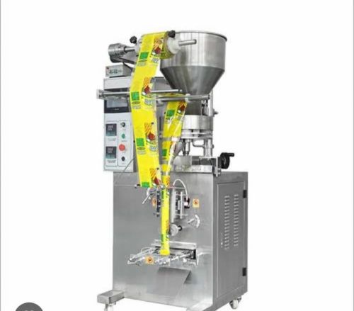 Automatic Electric Mild Steel Popcorn Packing Machine, Color : Silver