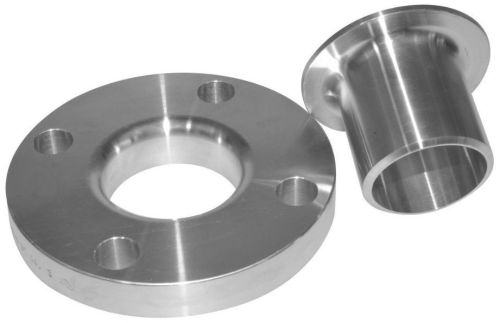 Polished Stainless Steel Lap Joint Flange, Color : Shiny Silver