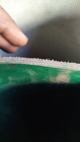 Mild Steel PVC Electric Packing Conveyor Belt, Color : Green