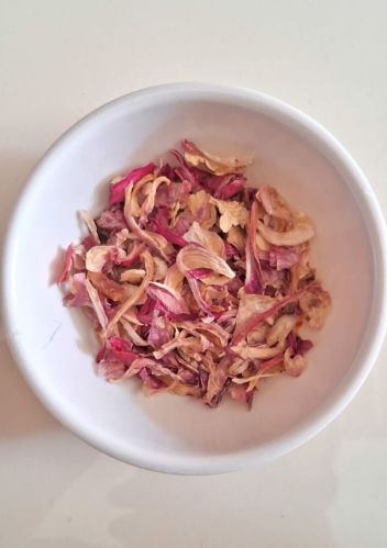 Dehydrated Red Onion Flakes, Color : Light Pink 8mm - 15mm