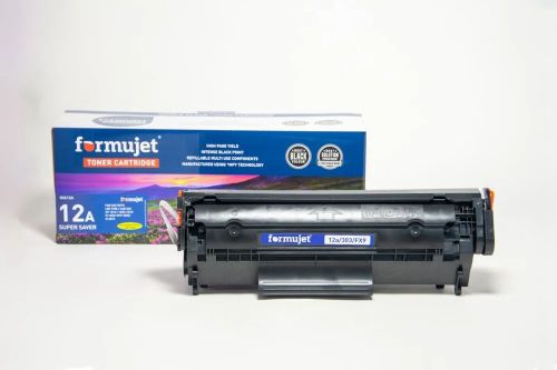 Formujet 12A Toner Cartridge, Color : Black for Laser Printer