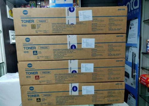 Konica 622 Toner Cartridge, Color : Black
