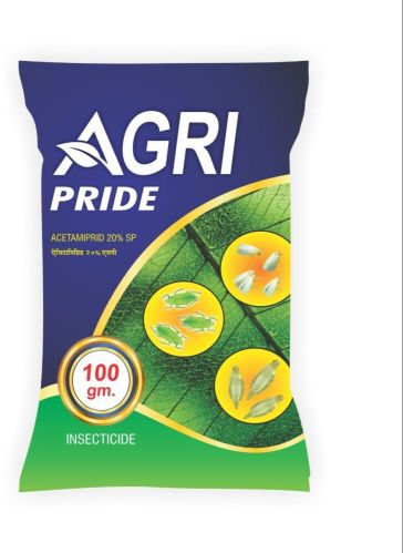 Agri Pride Acetamiprid 20% SP Powder, Packaging Type : Packet