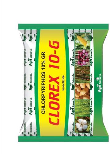 Clorex 10-G Chlorpyriphos 10% GR Powder