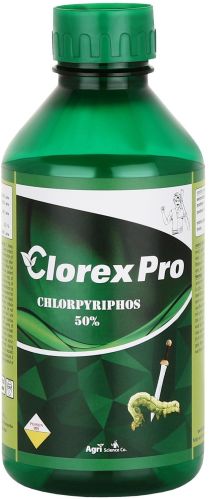 Clorex Pro Chloropyriphose 50% EC Liquid for Controling Cut-Worm