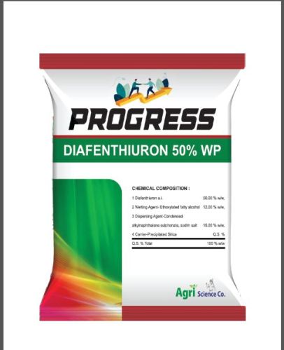 Diafenthiuron 50% WP Insecticide Powder, Purity : 99%