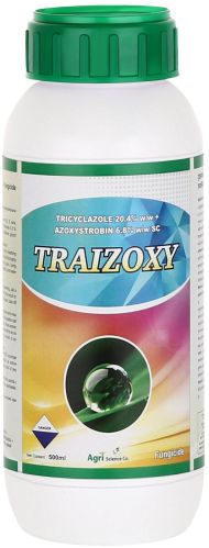 Traizoxy Tricyclazole 20.4% W/w+ Azoxystrobin 6.8% W/w SC Liquid