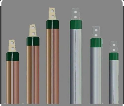 Self Polished GI Copper Earthing Electrodes 50MM, 60MM, 80MM