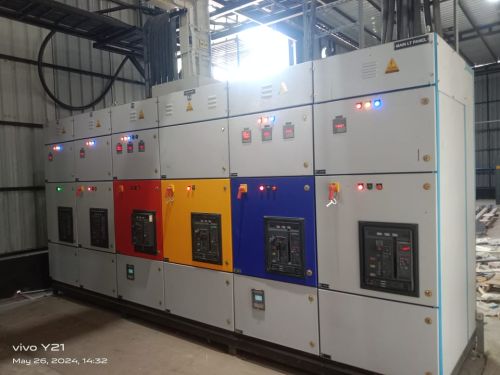 50Hz Metal 415V Electrical MCC Panel, Color : Gray