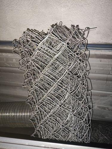 Polished Steel Fencing Net, Color : Grey
