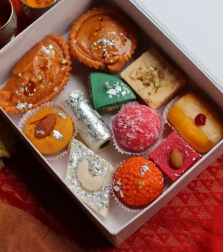 Sweet Mithai Soy Wax Candles Gift Box