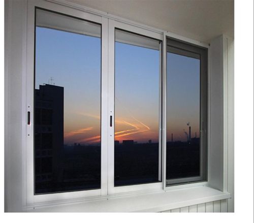 UPVC 3 Track Sliding Window, Color : Multicolor