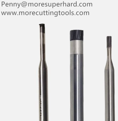 Glass Solid Pcd Micro Edge Milling Cutter, Brand Name : Moresuperhard
