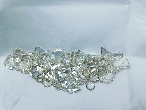 Lab Grown Polished Cvd Rosecut Diamond for Jewellery Use