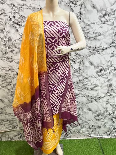 Cotton sulb Handloom Suits, Available Sizes : Free Size