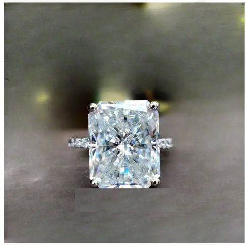 Diamond Gold Metal Engagement Ring Wedding, Gender : Female