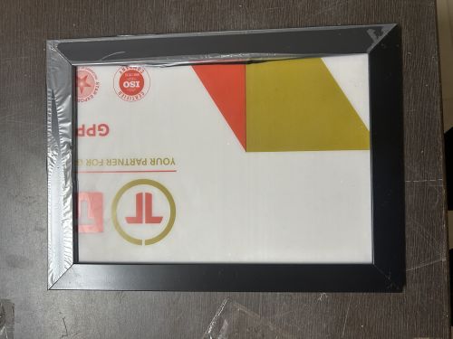 Plain MDF A4 Size Black Photo Frame, Brand Name : Master 12*8