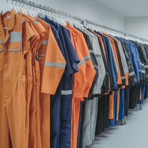 Printed Cotton Work Wear Uniforms 40mm, 50mm, 60mm