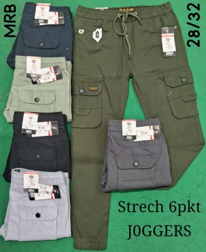 Cotton Plain Jogger Pant Party Wear