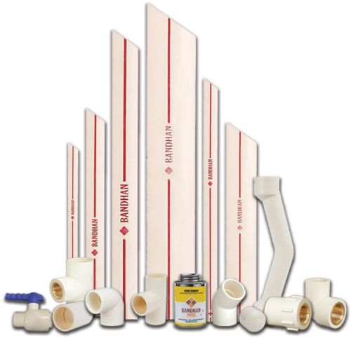 Cpvc pipe 15mm to 50mm, Brand Name : BANDHAN