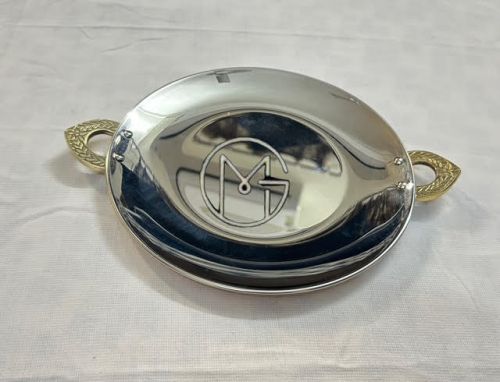 Polished Copper Steel Tawa, Color : Black for Cooking Use