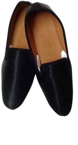 Plain Synthetic Leather Mens Mojaris Party Wear, Wedding Wear