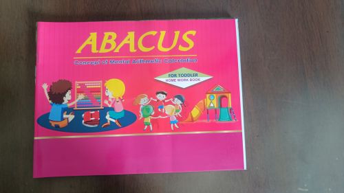 Copy Paper Abacus Books, Color : Gray, Multicolor, White Standard