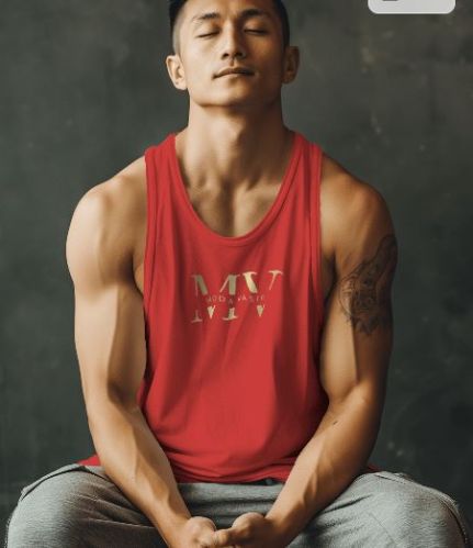 Men Casual Tank Tops, Pattern : Printed