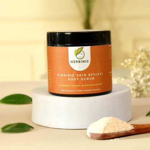 Red Lentils Herbal Body Scrub, Color : Natural