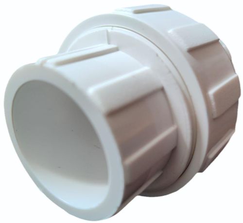 11/2 Inch UPVC Union, Color : Cream for Fitting Use