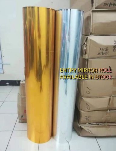 Acrylic Entry Mirror Roll 0-5inch, Packaging Type : White, Golden