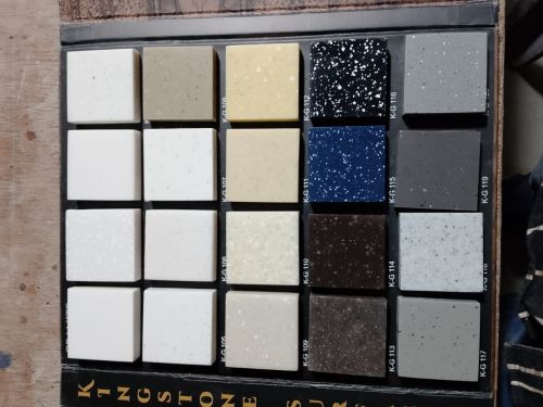 20 kag Plain Corian Sheets 12x12Inch, 24x24Inch, 6x6Inch