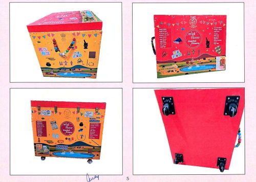 Ncert Magic Box Learning Kit, Color : Light Brown For Education Use