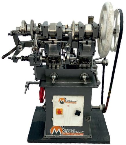 Automatic Ball Chain Making Machine, Color : Metallic