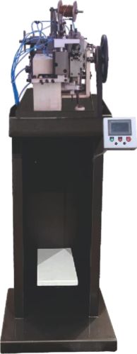 Electric Automatic Curb Chain Making Machine, Color : Gray