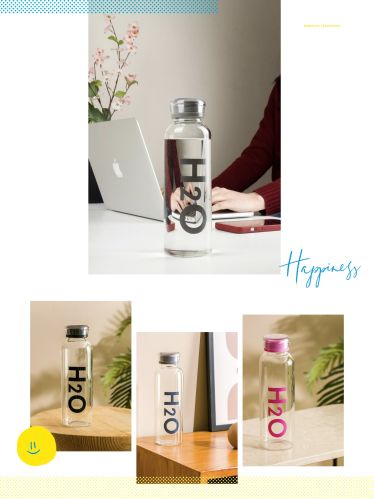 Borosilicate Glass Water, Juice Bottles, Color : Transparent