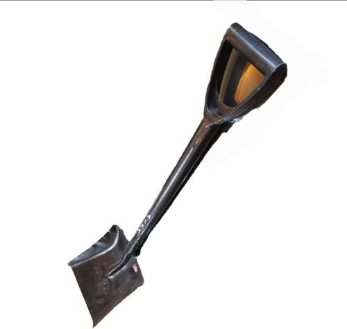 Coated Mild Steel Agricultural Shovels, Handle Material : Wood