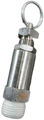 Polished Stainless Steel TC End Safety Valve, Color : Silver