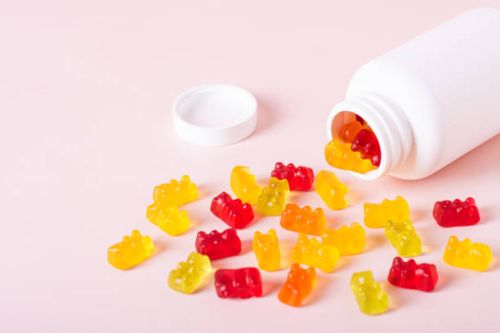 Folic Acid Vitamins Gummies, Packaging Type : Jar, Form : Tablets