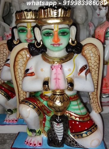 KMB Marble Garud Statue, Speciality : Shiny