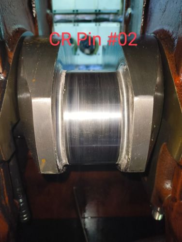 Onsite Crankshaft Grinding Repair of MAN B&w 5L 16/24