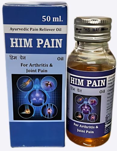 Gandhpura Him Pain Oil, Packaging Size : 50ml, Form : Liquid