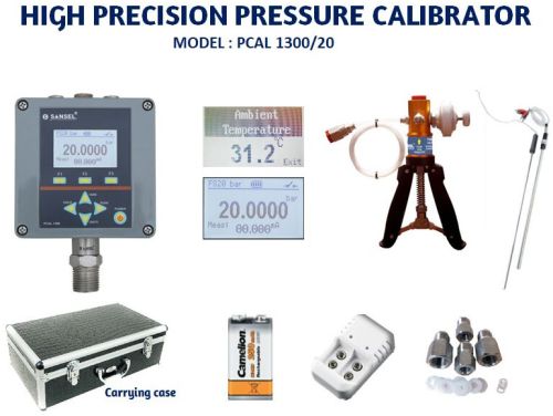 SANSEL Automatic High Precision Pressure Gauge, Color : Grey