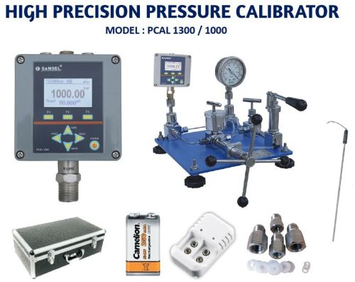 SANSEL High Pressure Gauge PCAL 1300/1000, Color : Grey