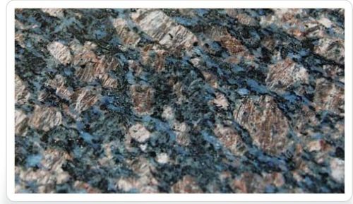 Polished Indian Sapphire Blue Granite Slabs Standard for Construction